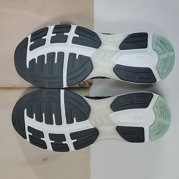 Asics Womens Gel Exalt 4 T7E5N Gray Teal Running Shoes Sneakers Size 8 - Picture 6 of 9